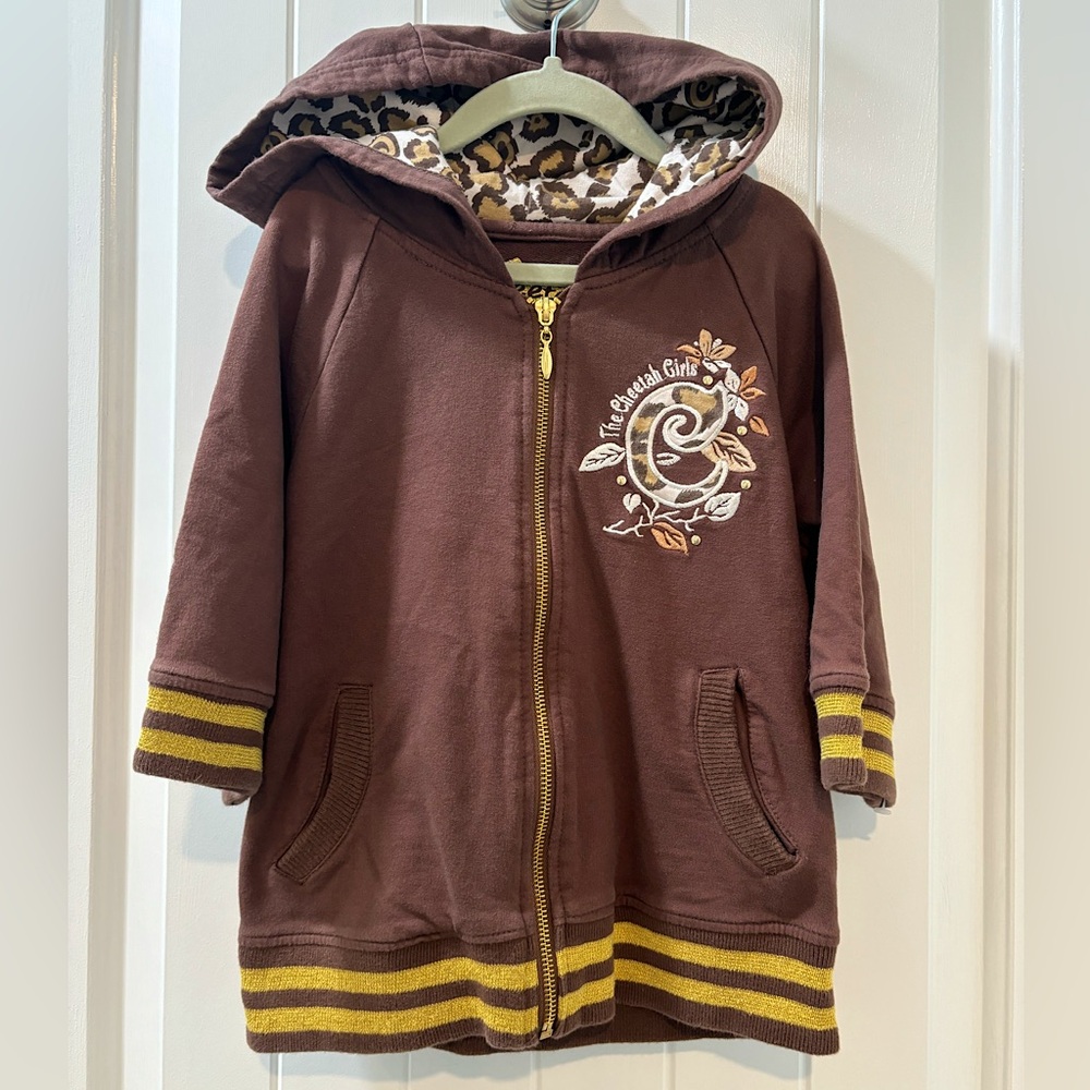 Cheetah Girls Zip Up Sweater Vintage Y2K Size Large